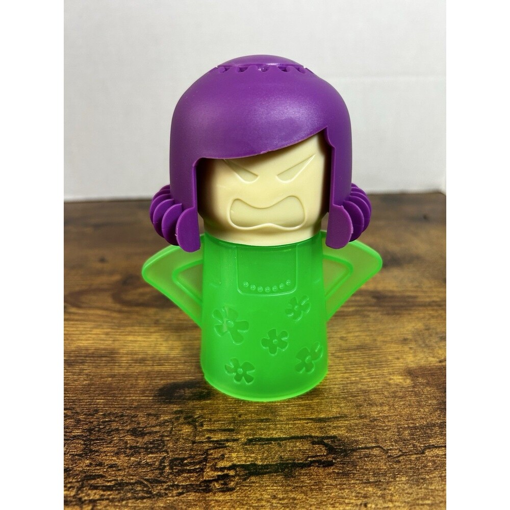 Angry Mama Microwave Cleaner Open Box Vinegar Steam Kitchen Cleaning Gadget - Picture 2 of 12